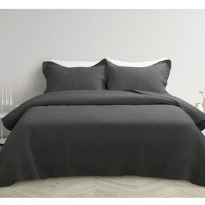 100% Cotton Fabric And Fill Quilt Coverlet Bed Spread By QE Home Full Queen Size